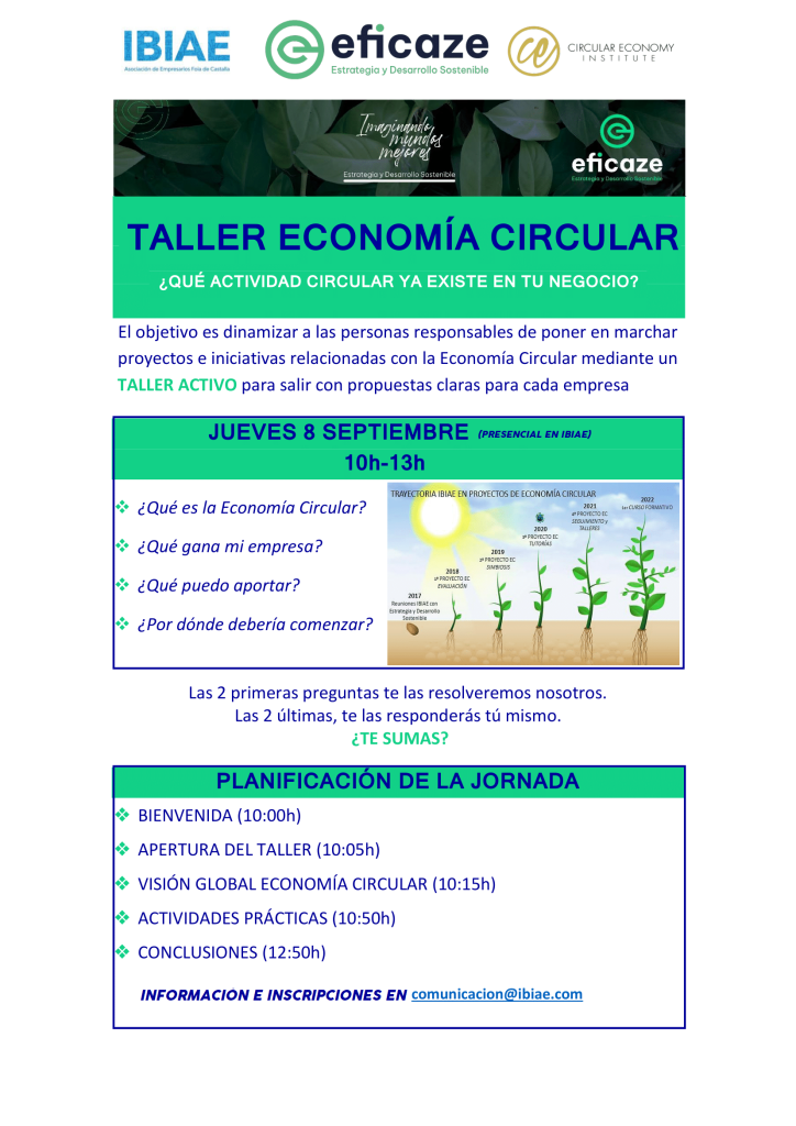 SEPTIEMBRE PLANIFICACION TALLER ECONOMIA CIRCULAR IBIAE copia 1 724x1024 1