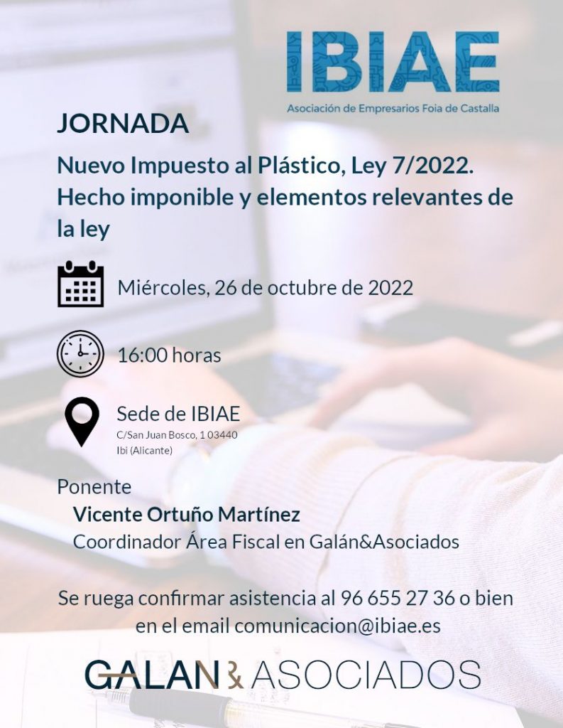 JORNADA IMPUESTO PLASTICO