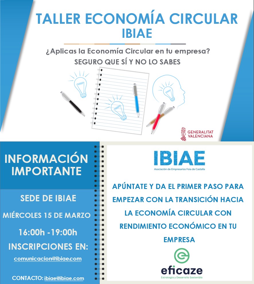 Cartel Taller EC marzo 2023